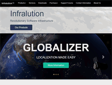 Tablet Screenshot of infralution.net